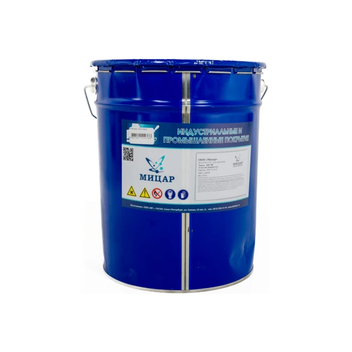 Кислотостойкая эмаль Мицар ХВ-785 20 кг серый 442