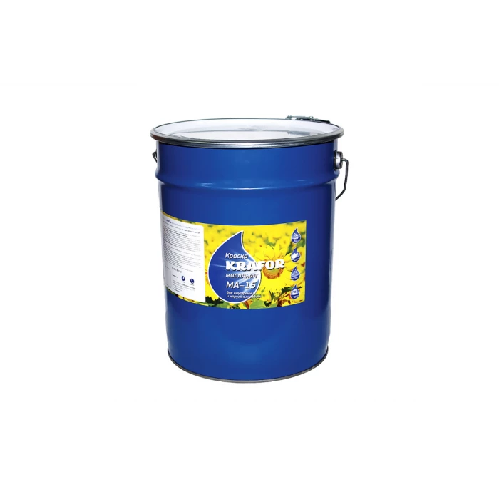 Краска KRAFOR МА-15 сурик 25 кг 1 26373