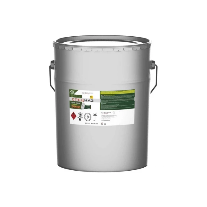 Грунт-эмаль по ржавчине 3 в 1 СПЕЦНАЗ ЯРОСЛАВСКИЕ КРАСКИ цвет жёлтый, 20 кг 8910.3