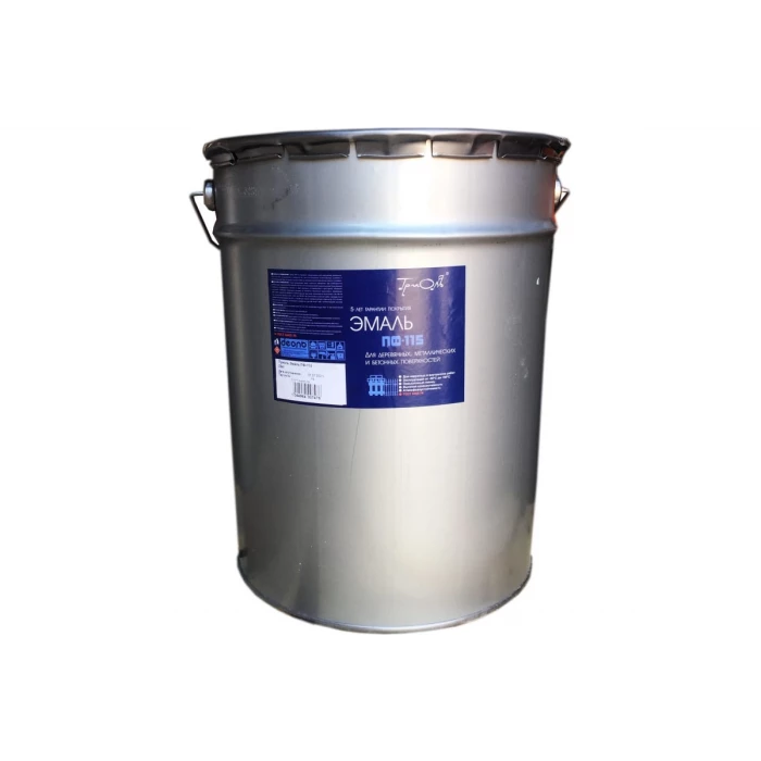 Эмаль ТРИОЛЬ ПФ-115 белая глянцевая PF115W22