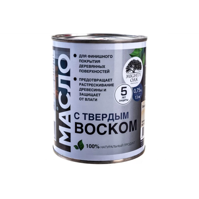 Масло с твёрдым воском Mighty Oak 0.75 л MO112