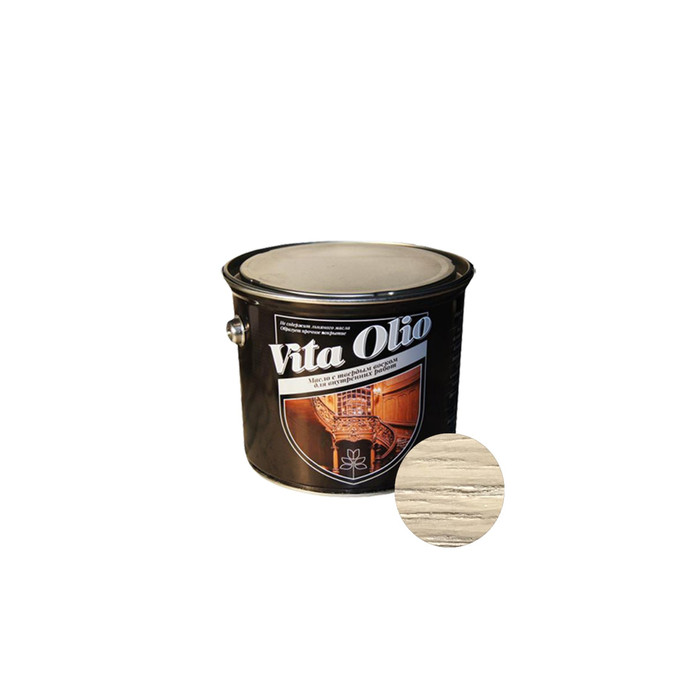 Масло для внутренних работ с твердым воском Живая Краска VITA OLIO шелк.-мат. ясень оливковый 5 л 255921