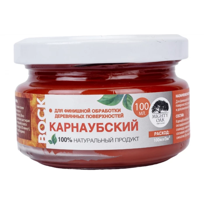 Карнаубский воск MIGHTY OAK 0,1 л, рябина MO167