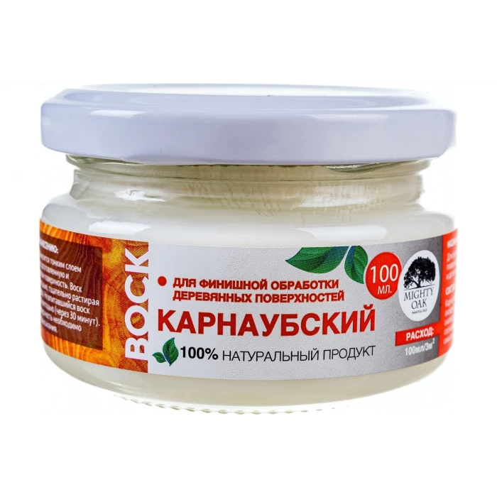 Карнаубский воск MIGHTY OAK 0.1 л, береза MO161