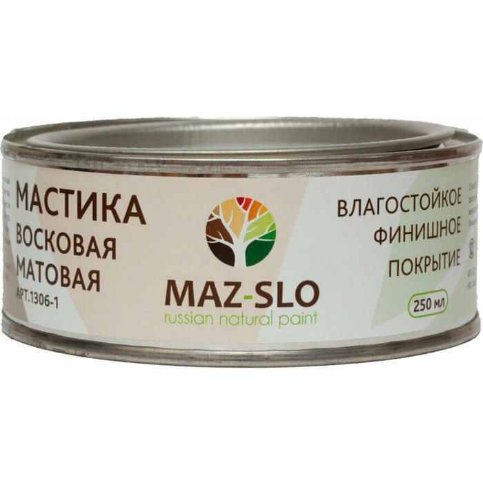 Восковая мастика MAZ-SLO матовая 0.25 л 8066992