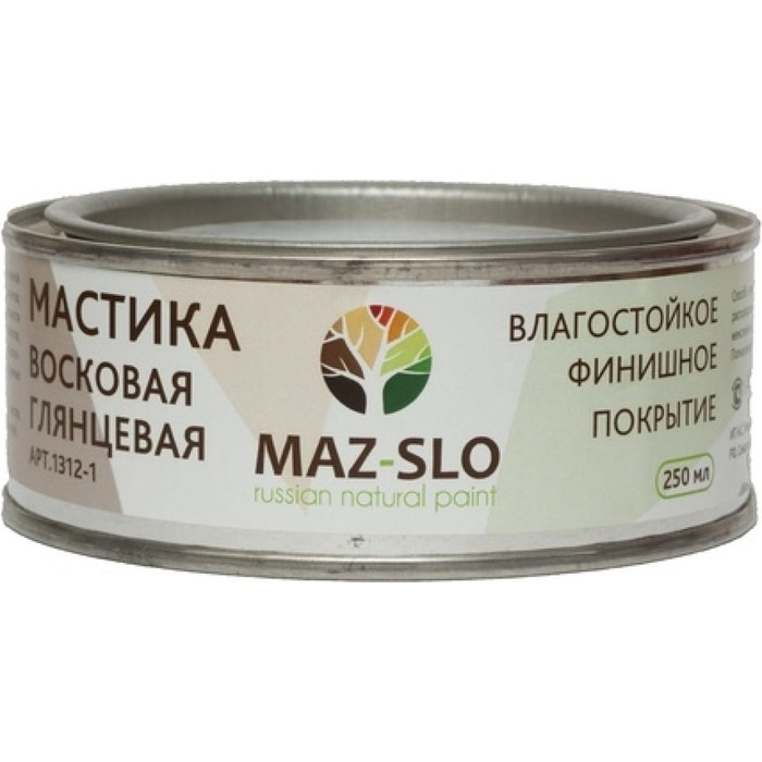 Восковая мастика MAZ-SLO глянцевая 0.25 л 8067036