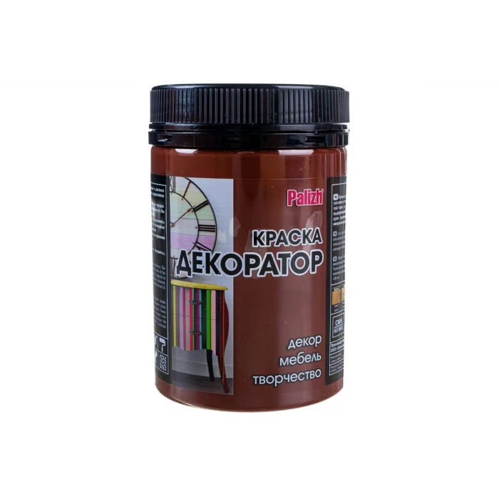 Акриловая краска-колер Palizh №132 горький шоколад 0,32 кг 11605821