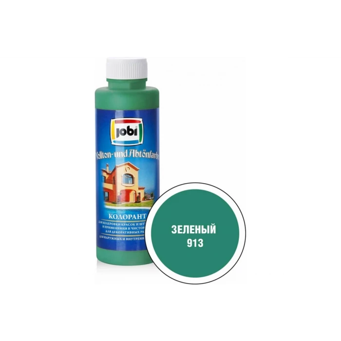 Колорант № 913 JOBI (зеленый; 500 мл) 12898
