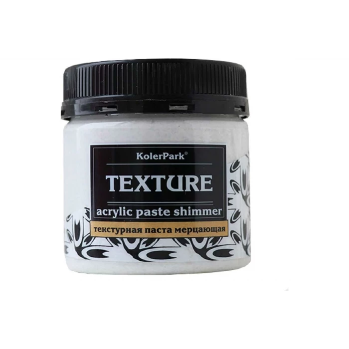 Паста акриловая текстурная мерцающая Palizh Koler Park иней №132 150 мл 82497683 11607086
