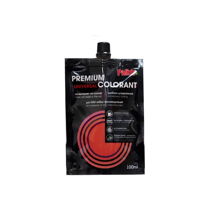 Колер PALIZH №2012 PREMIUM фасад 0,1л красный мак 11605788