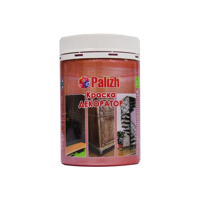 Акриловая краска-колер Palizh №156 красная медь, 0,25 кг 11605830