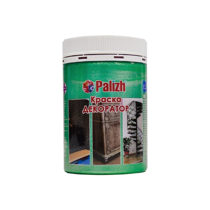 Акриловая краска-колер Palizh №158 малахит, 0,25 кг 11605832