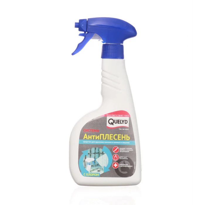 Средство для удаления плесени Quelyd в ванных и санузлах 0,5 л