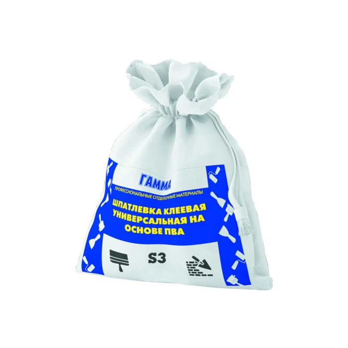 Клеевая шпаклевка ГАММА на основе ПВА, универсальная, 0.7 кг 233989