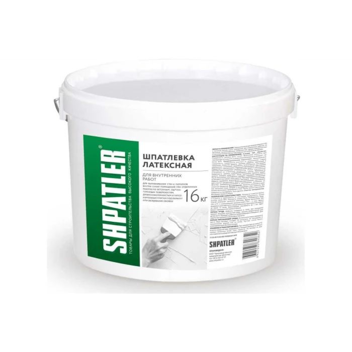 Латексная шпаклевка Шпатлер 16 кг Ш00002