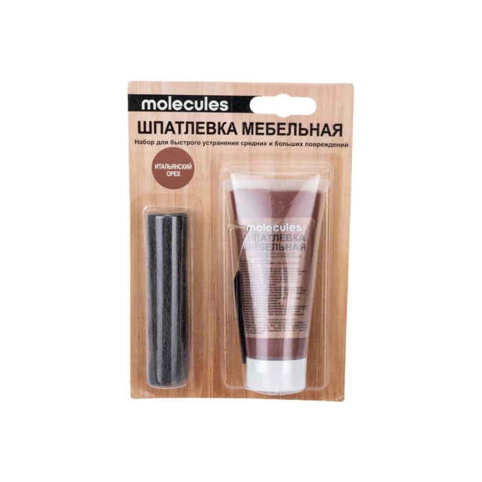 Мебельная шпатлевка Molecules итальянский орех KMLS757