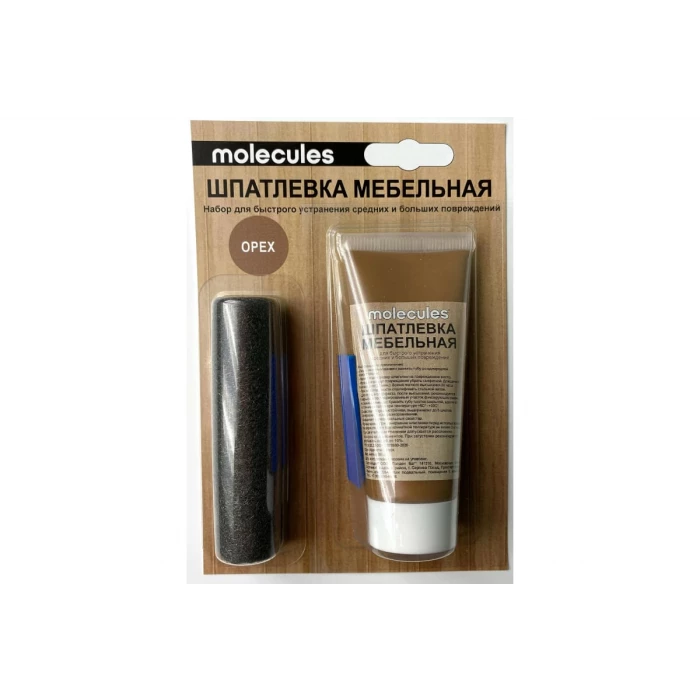 Мебельная шпатлевка Molecules орех KMLS756