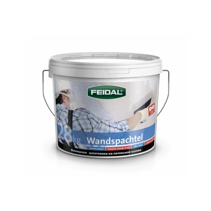 Финишная шпатлевка Wandspachtel 28 кг Feidal 20223
