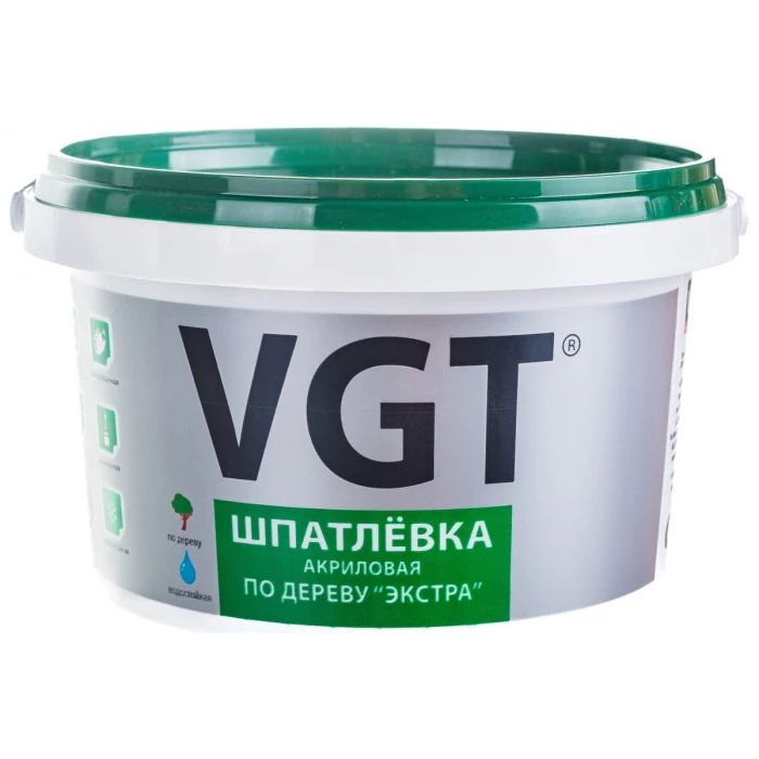 Шпаклевка по дереву Экстра Венге 1 кг VGT 11602862
