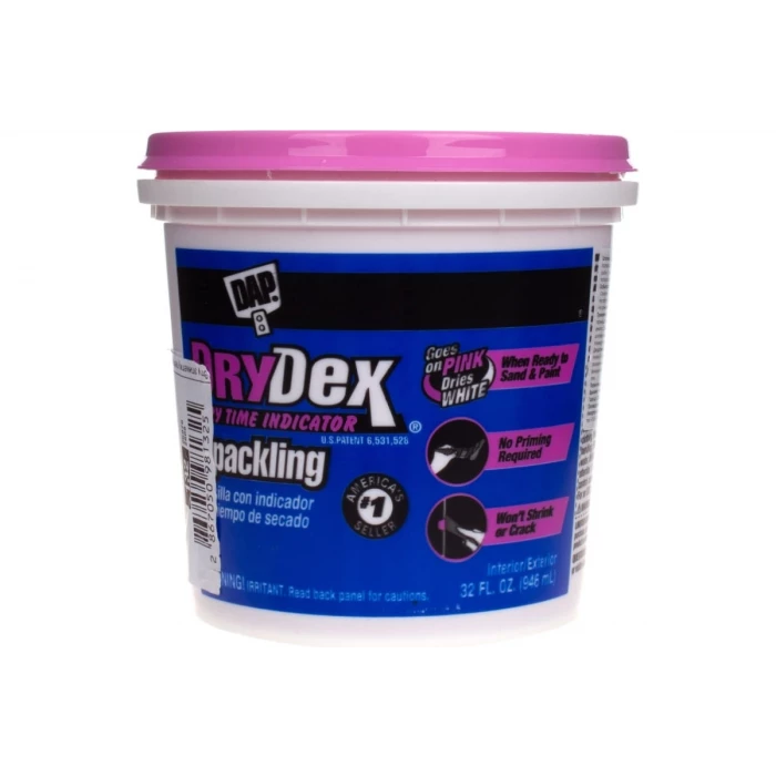 Шпаклевка с индикатором времени высыхания DAP DRYDEX 950 мл, белый 7079812330 12330