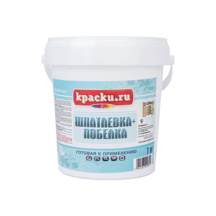 Шпатлевка + побелка Movatex Краски. ru 1 кг Т02357