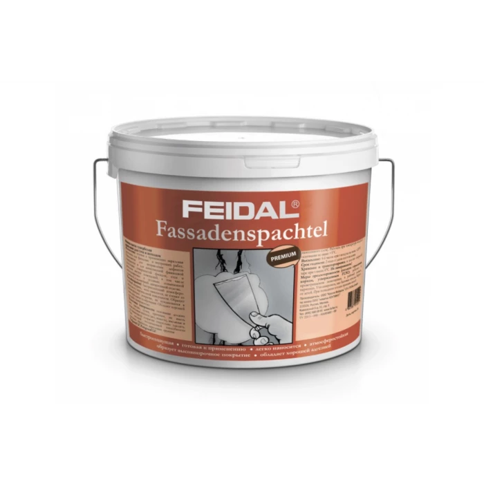 Шпатлевка Fassadenspachtel 4 кг FEIDAL 20027