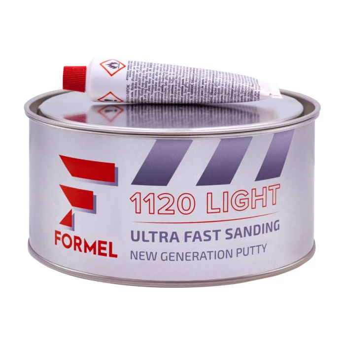 Шпатлевка FORMEL 1120 (полиэфирная; универсальная; сверхлегкая; 900 мл) FM-1121