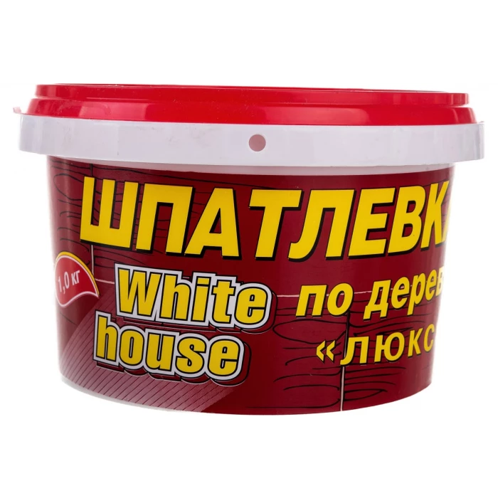 Шпатлевка White House по дереву (белая; 1 кг) 12857