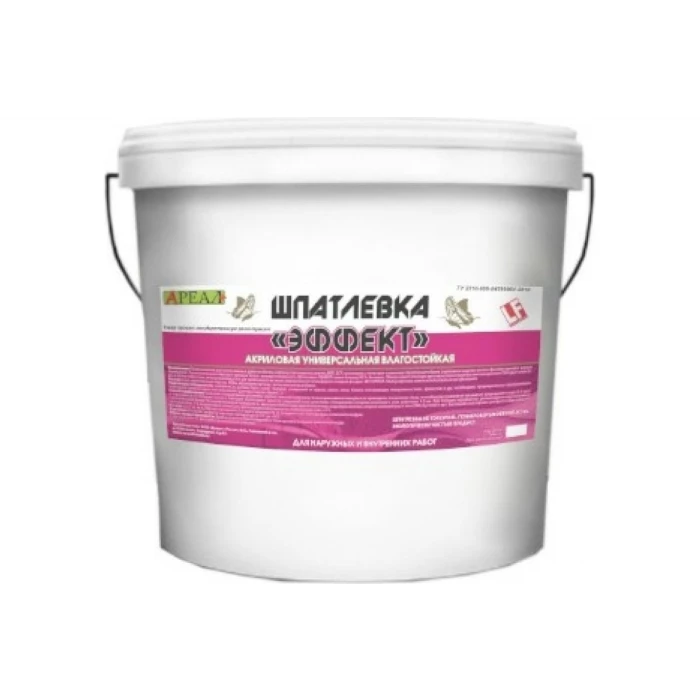 Шпатлевка акриловая 7 кг Эффект Ареал+ А-535