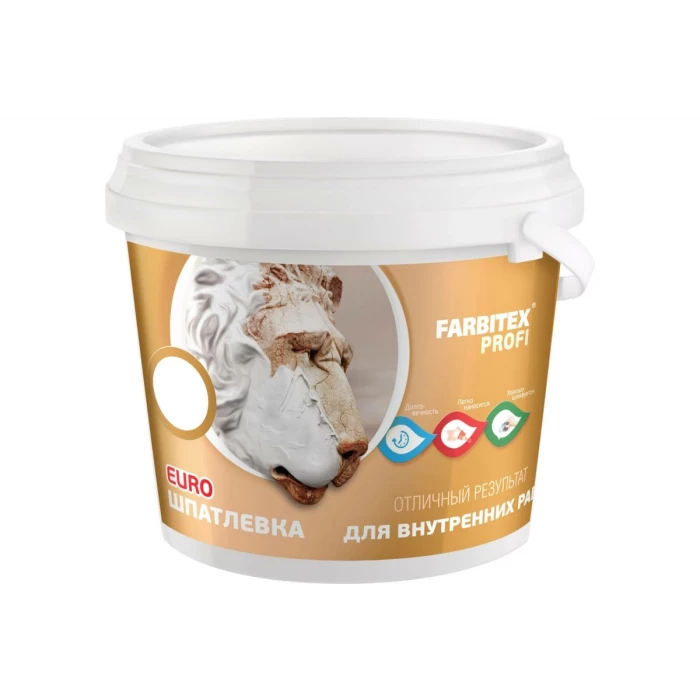 Шпатлевка для внутренних работ Farbitex Профи 15 кг 4300002912