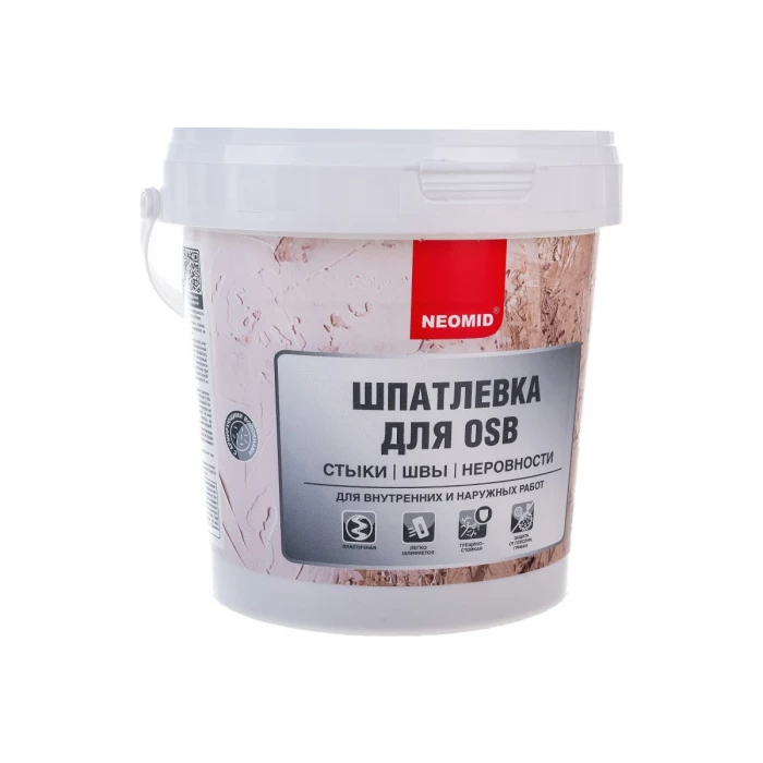 Шпатлевка для плит OSB 1.3 кг Neomid Н-ШпатлOSB-1,3