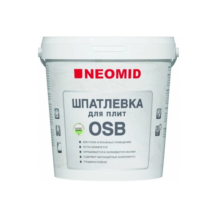 Шпатлевка для плит OSB 7 кг Н-Шпатл Neomid OSB-7