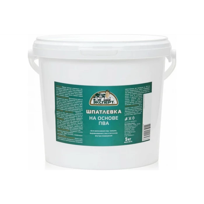 Шпатлевка на ПВА ЭКСПЕРТ 5 кг 17719