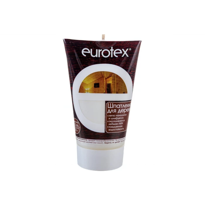 ШПАТЛЕВКА ПО ДЕРЕВУ Eurotex БЕЛАЯ 0,225 КГ 17743