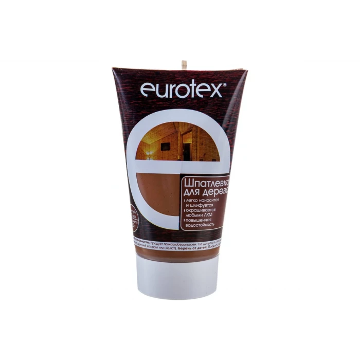 ШПАТЛЕВКА ПО ДЕРЕВУ Eurotex ОРЕХ 0,225 КГ 53345