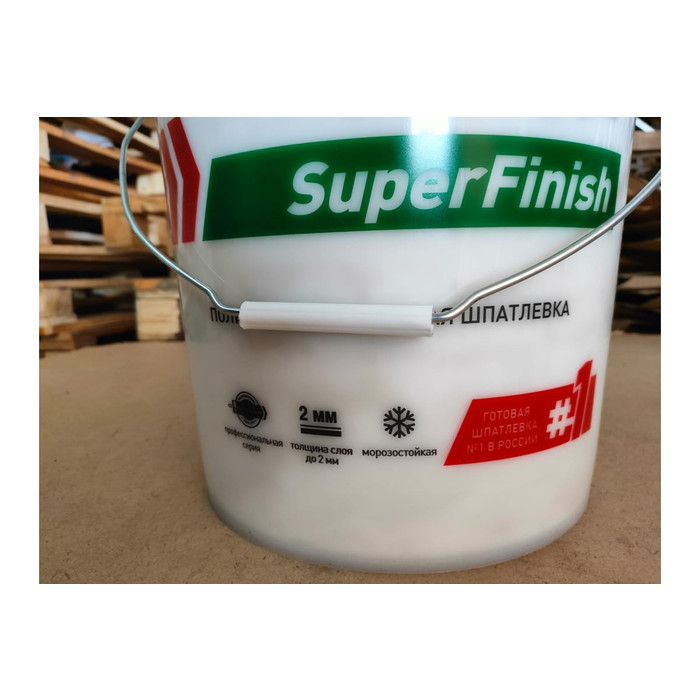 Шпатлевка универсальна SUPER FINISH (3 л) DANOGIPS 606395 фото 10