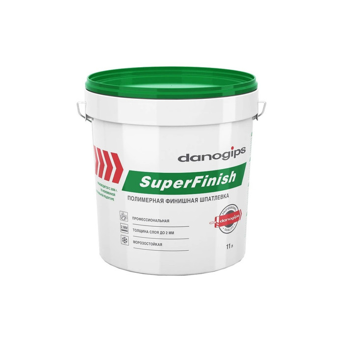 Шпатлевка универсальная SUPER FINISH 11 л DANOGIPS 13587