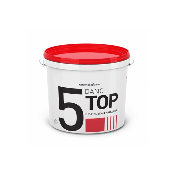 Шпатлевка финишная DANO TOP 5 (10 л) DANOGIPS 614343