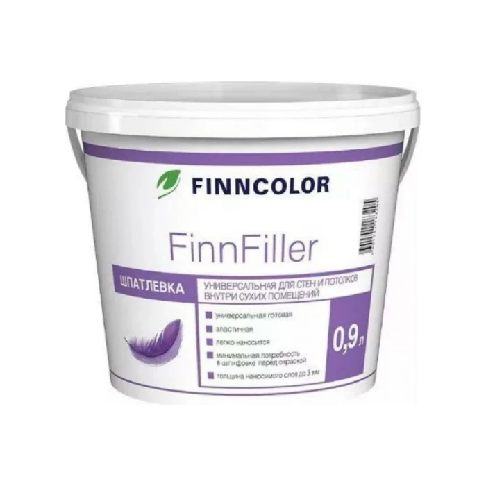 Шпатлевка финишная Finn Filler 0.9 л TIKKURILA 51472