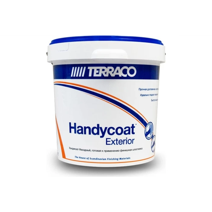 Шпатлевка финишная Handycoat для фасадных работ 25 кг TERRACO 6325025