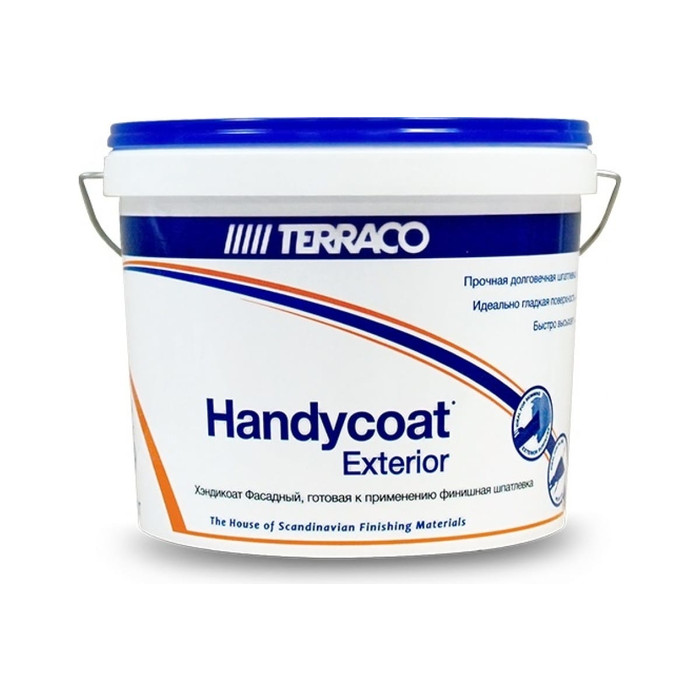 Шпатлевка финишная Handycoat для фасадных работ 5 кг TERRACO 632505