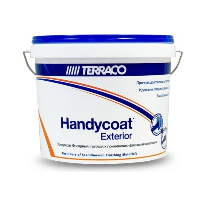 Шпатлевка финишная Handycoat для фасадных работ 5 кг TERRACO 632505