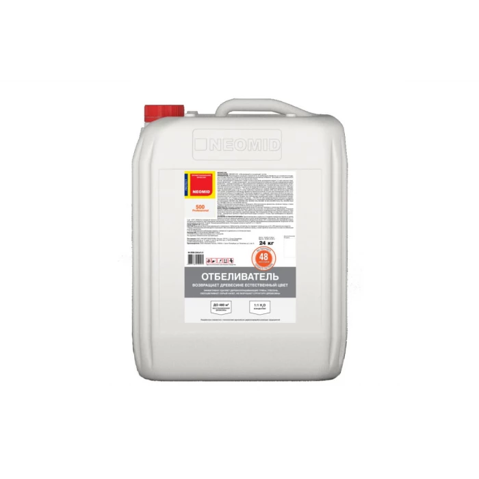 Отбеливающий состав для древесины Neomid 500 /24 кг/ - Н-500-24/к1:1