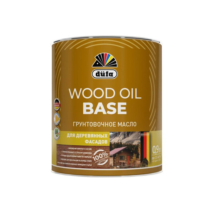 Грунтовочное масло Dufa WOOD OIL BASE 0,9 л МП00-011628