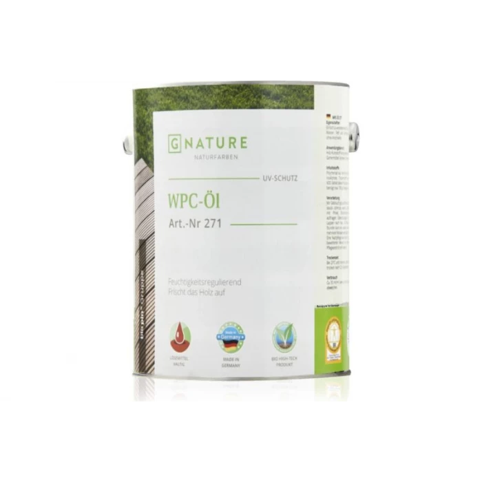 Масло для ДПК Gnature 271 WPC-OI 2,5 л 2710250