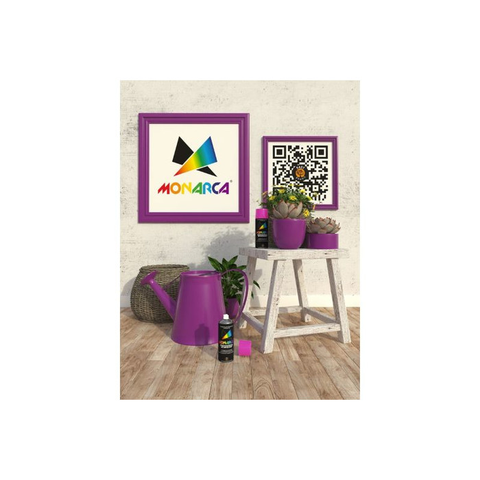 Аэрозольная краска Monarca RAL4008 Сигнальный Фиолетовый 14008 фото 4