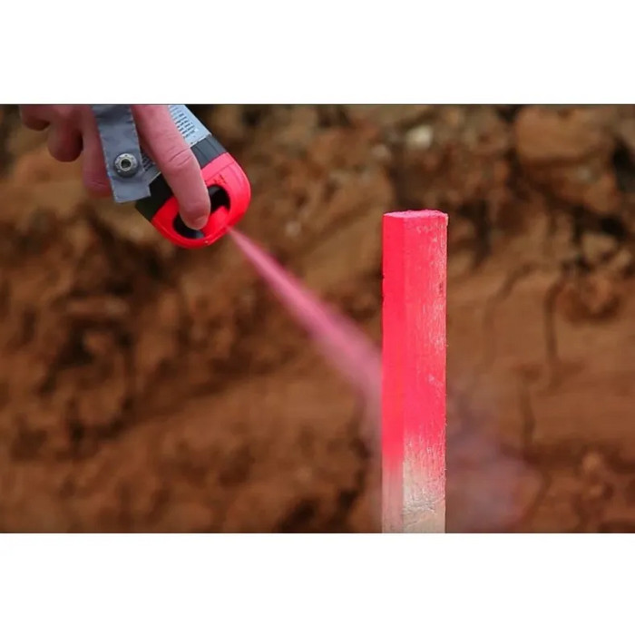 Аэрозольный флуоресцентный маркер Soppec Fluo Marker вишневый 131325 фото 5