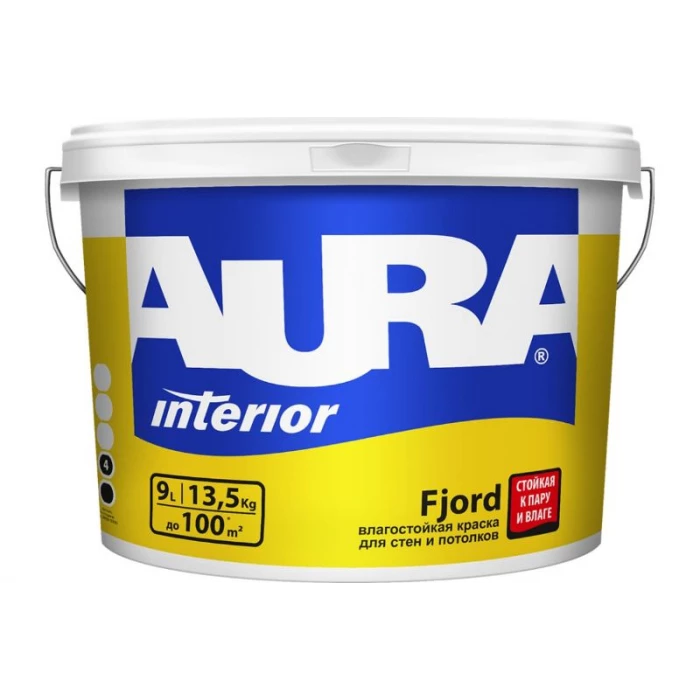 Краска Aura Fjord 9л K0092