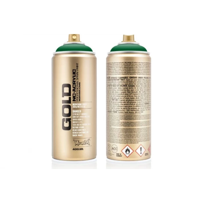 Краска MONTANA GOLD зеленый папоротник, 0.4 л G6060