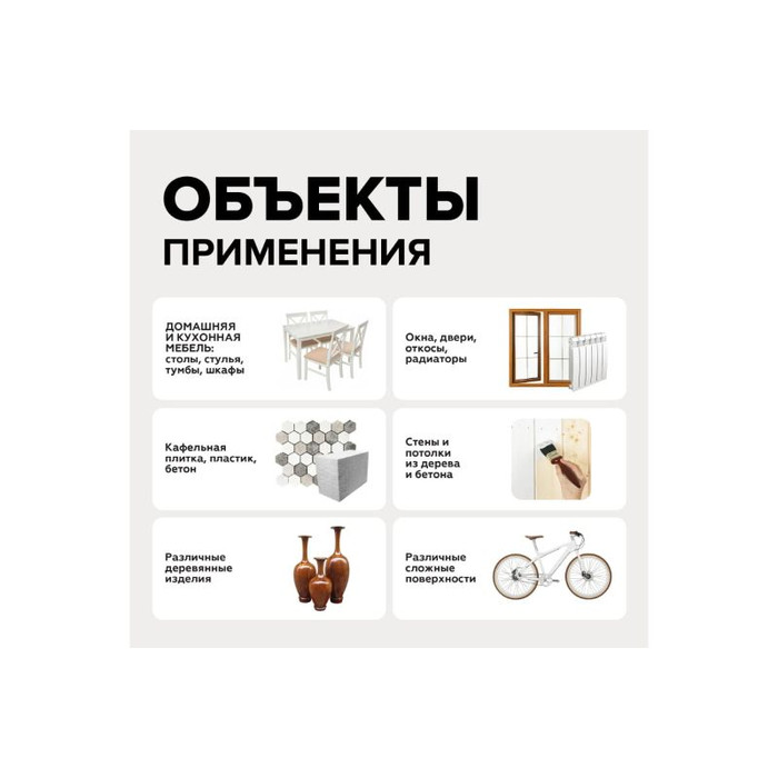 Меловая краска для мебели и прикладного творчества Amo decor пихта, 0.25 кг ТД000006881 фото 7